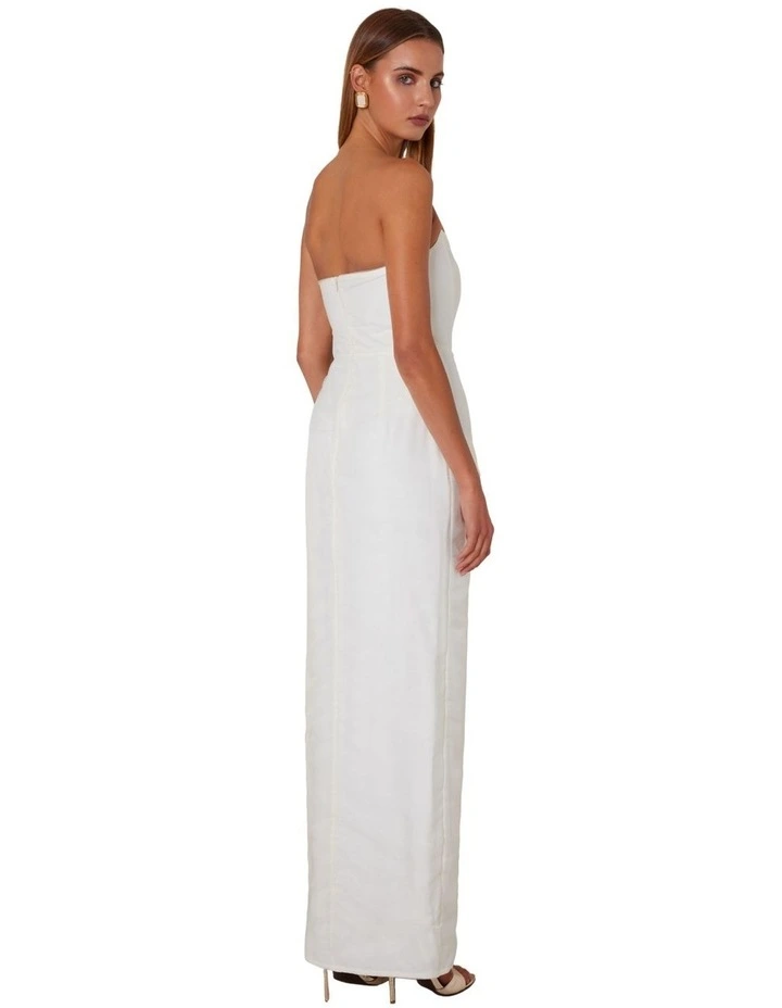 Lennox Dress in Cream image 2