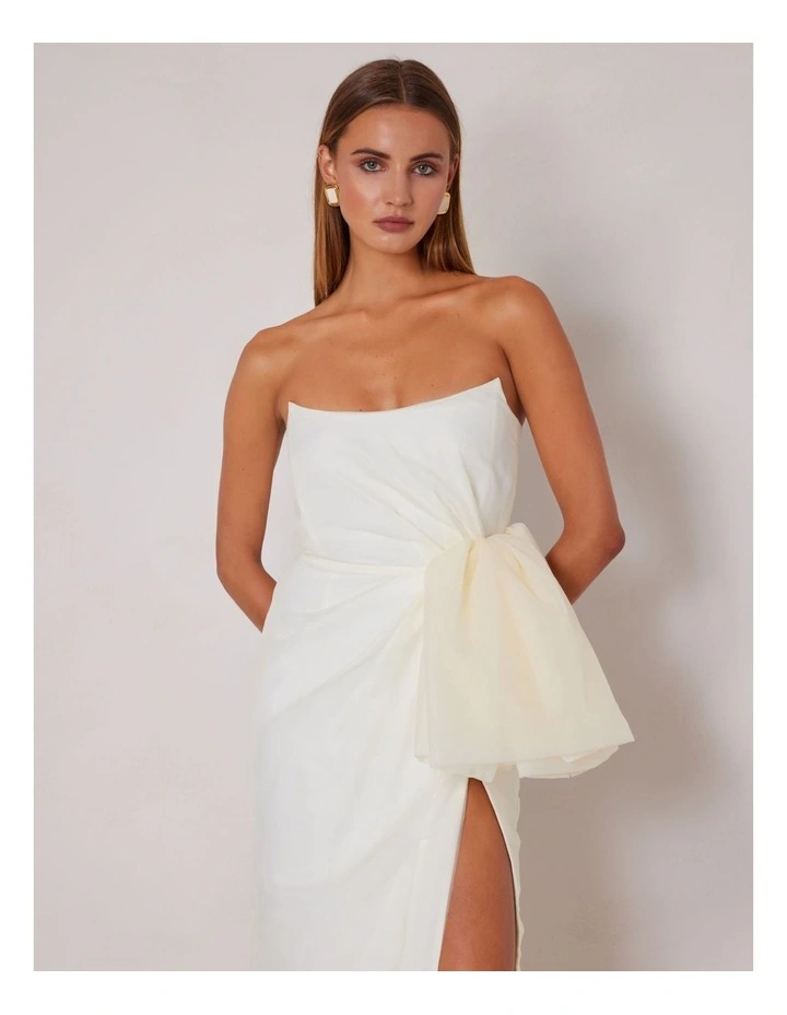 Lennox Dress in Cream image 3