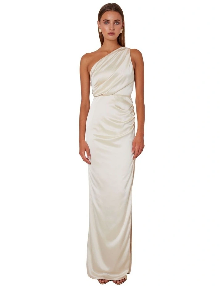 Alanna Dress in Cream image 1