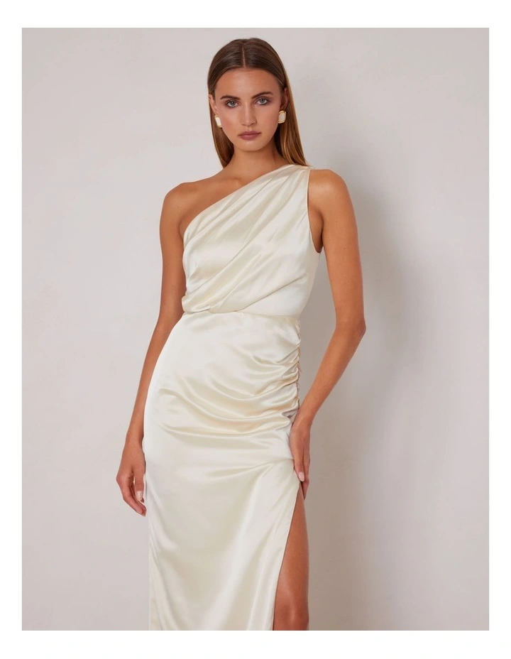 Alanna Dress in Cream image 3