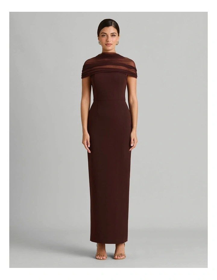 Lola Dress in Brown image 1