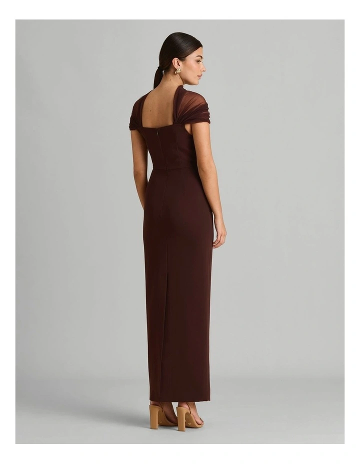 Lola Dress in Brown image 2