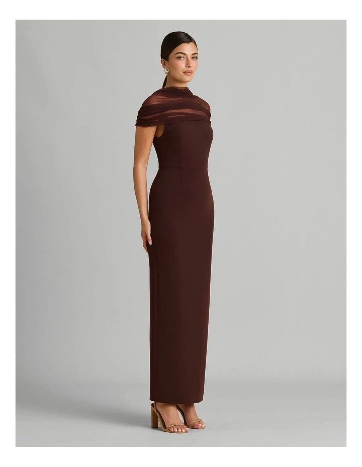 Lola Dress in Brown image 3