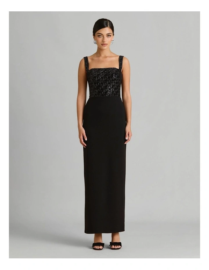Leila Dress in Black image 1