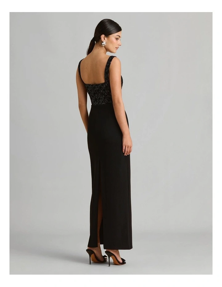 Leila Dress in Black image 2
