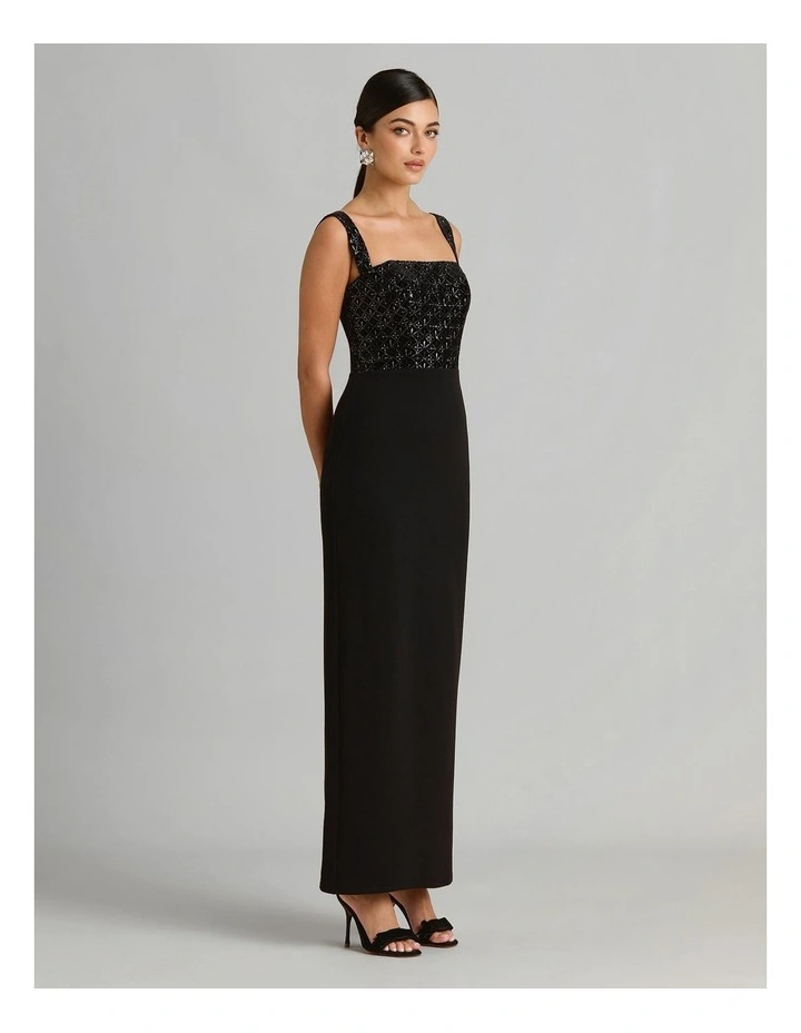 Leila Dress in Black image 3