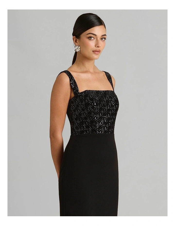 Leila Dress in Black image 4