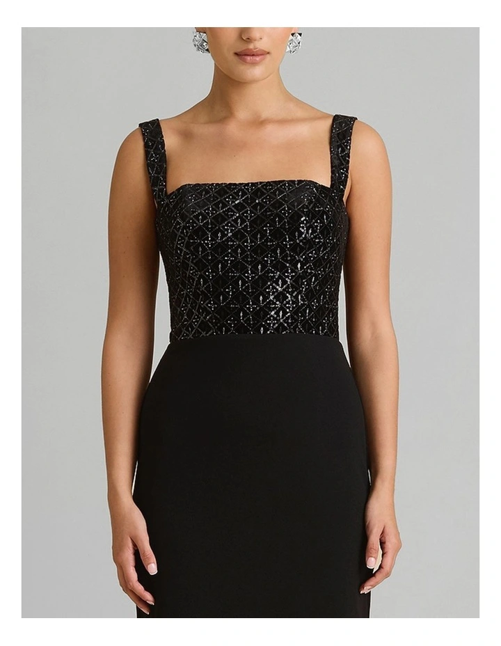 Leila Dress in Black image 5