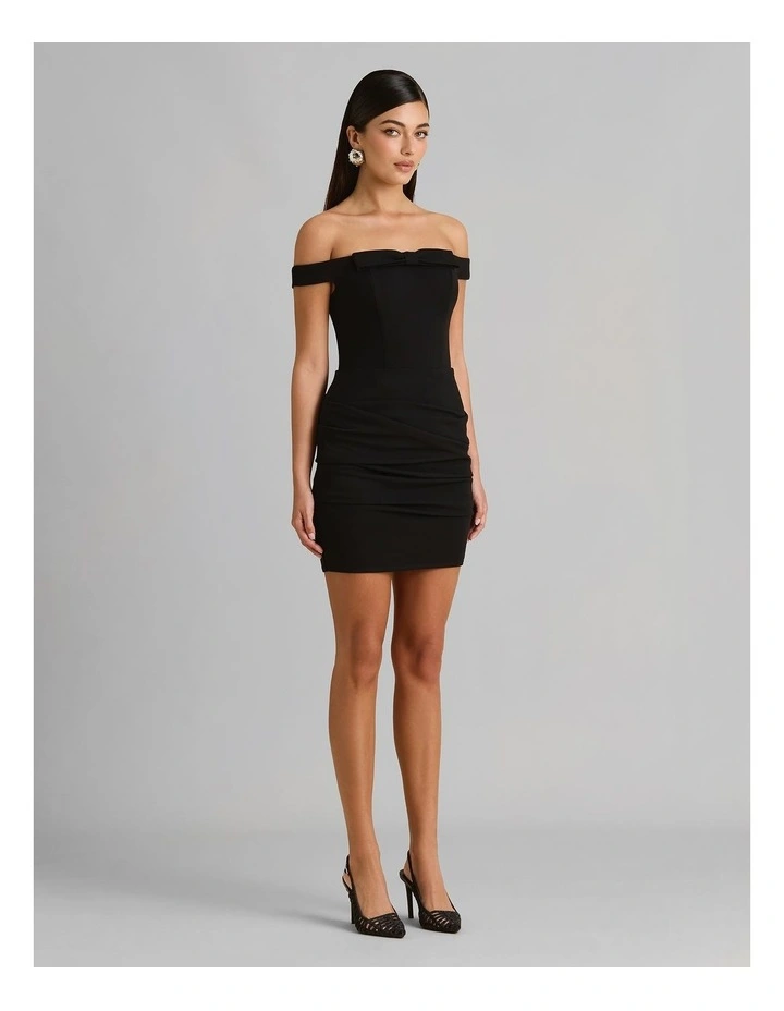 Kiana Dress in Black image 4