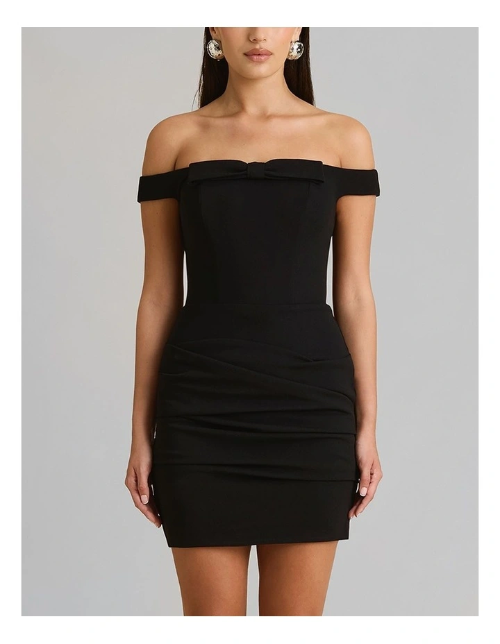 Kiana Dress in Black image 6