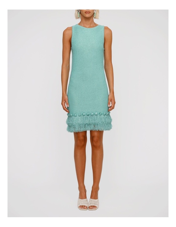 Casilda Mini Dress in Blue image 1