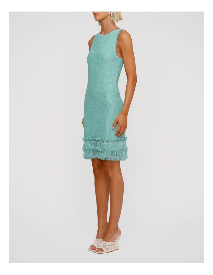 Casilda Mini Dress in Blue image 3