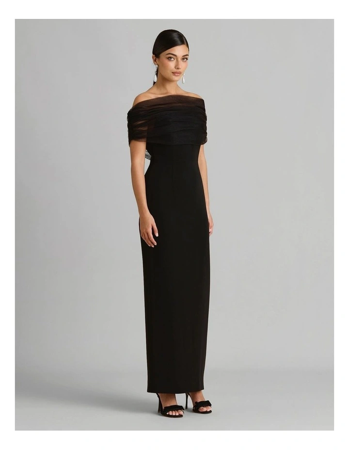 Romina Dress in Black image 3