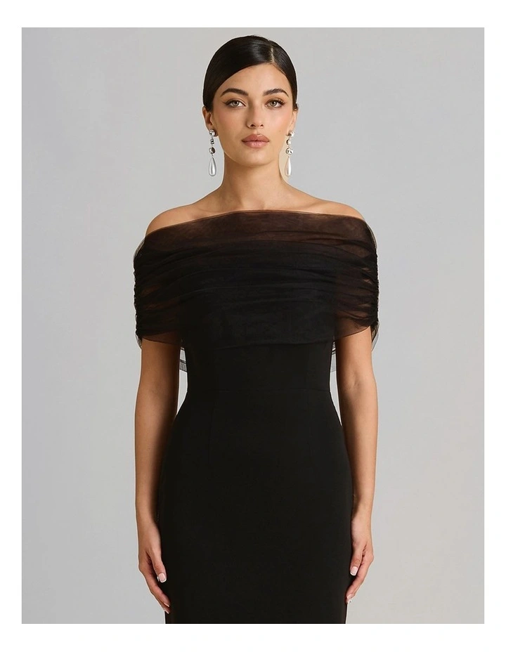 Romina Dress in Black image 4