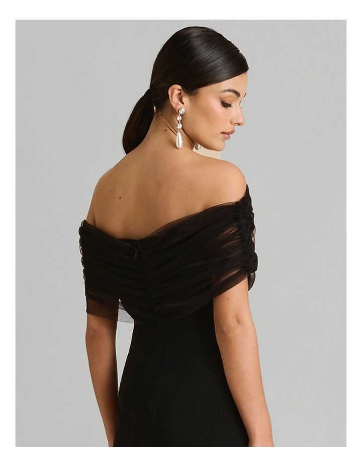 Romina Dress in Black image 5