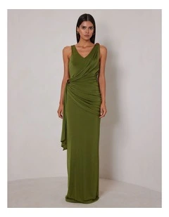 Kenji Dress in Olive