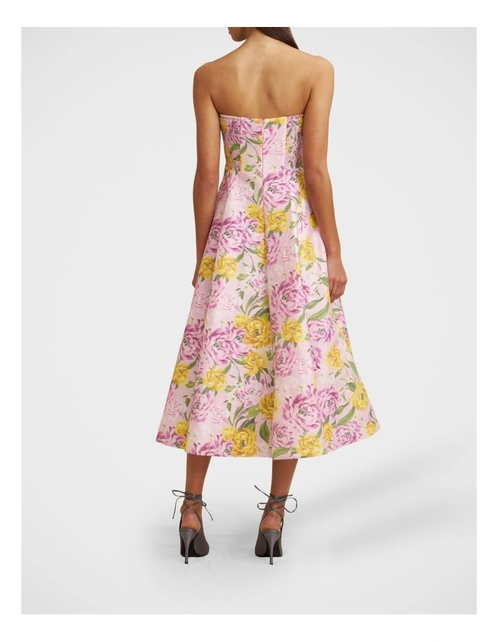 Christina Panel Strapless Dress image 2