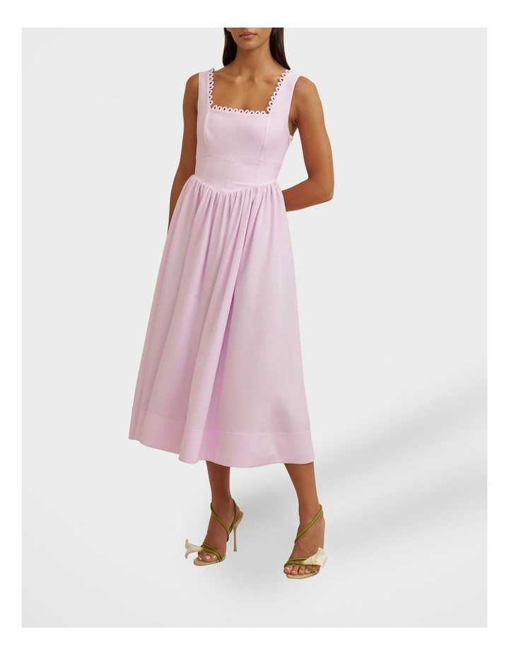 Nova Scallop Midi Dress image 1