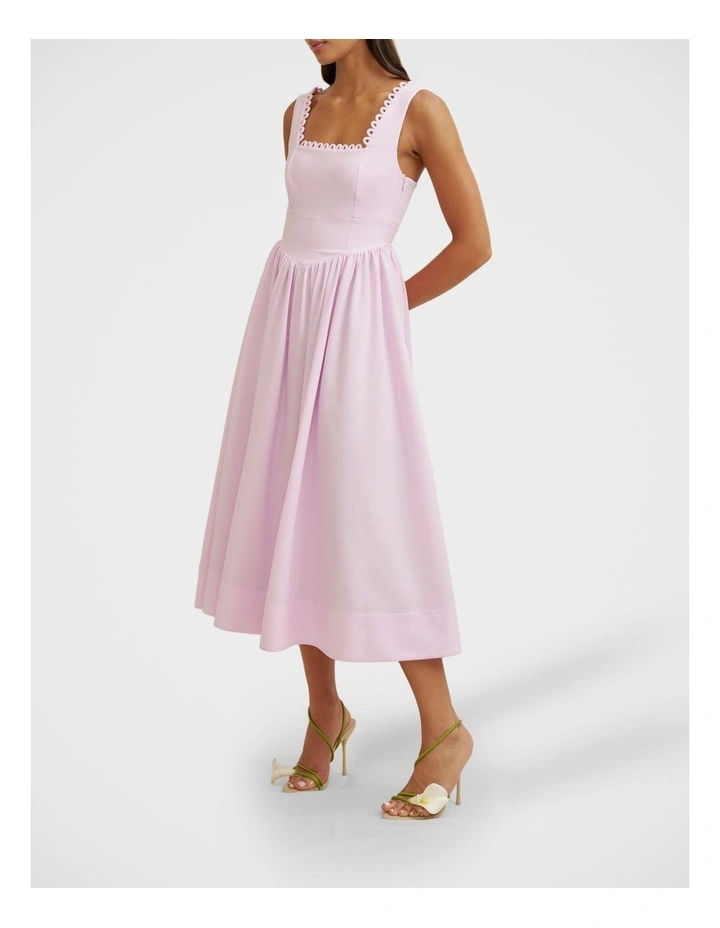 Nova Scallop Midi Dress image 3
