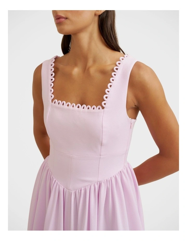 Nova Scallop Midi Dress image 4