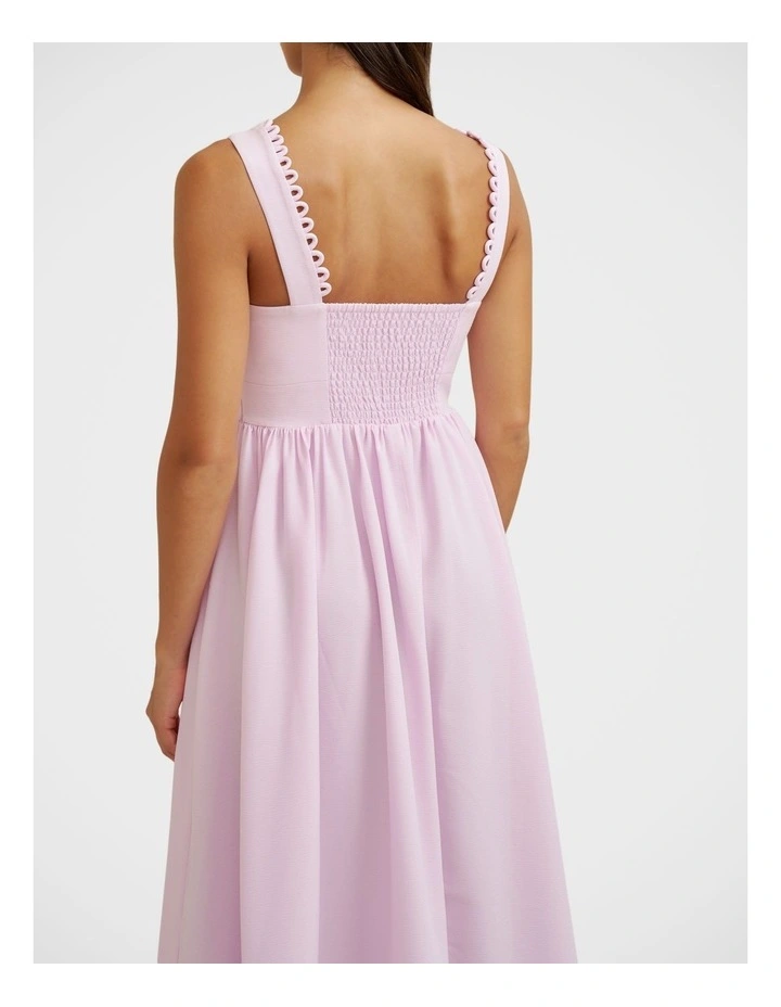 Nova Scallop Midi Dress image 5