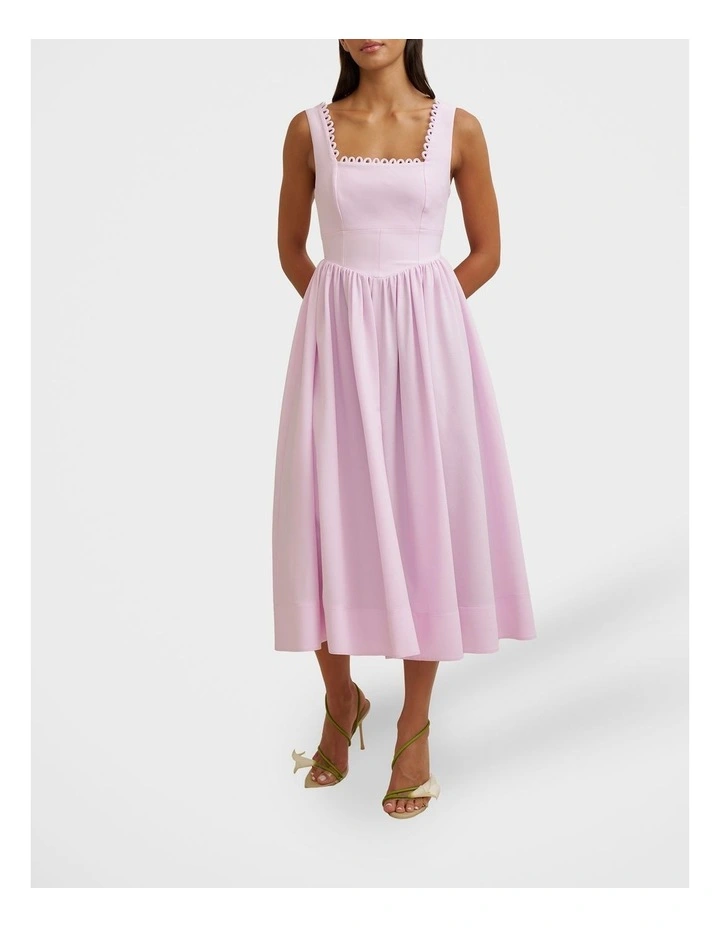 Nova Scallop Midi Dress image 6