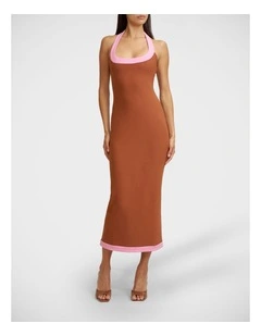 Alexa Halter Midi Dress