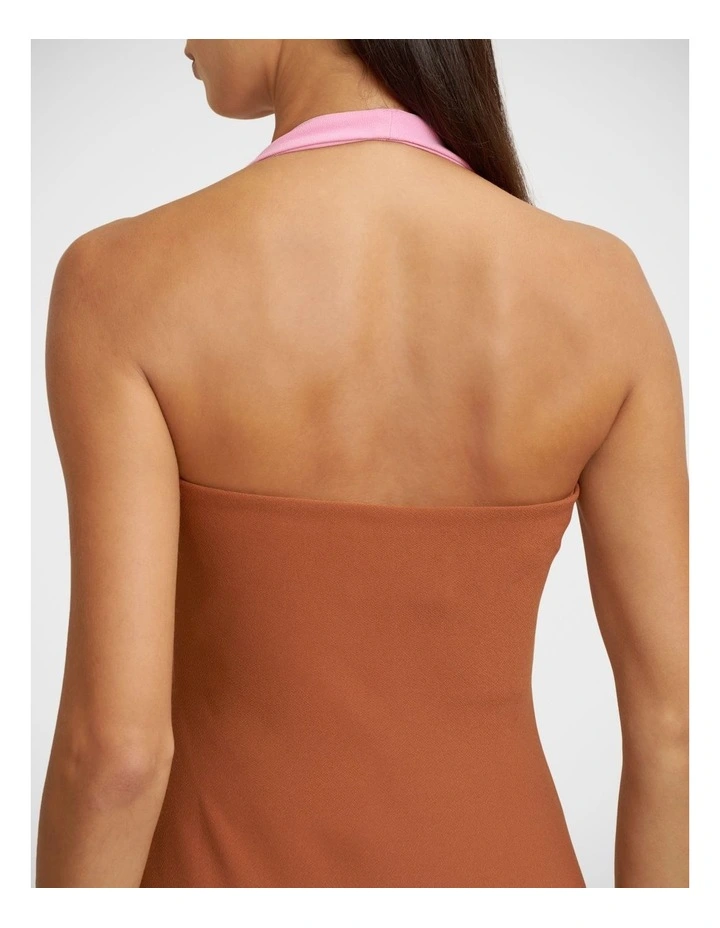 Alexa Halter Midi Dress image 6