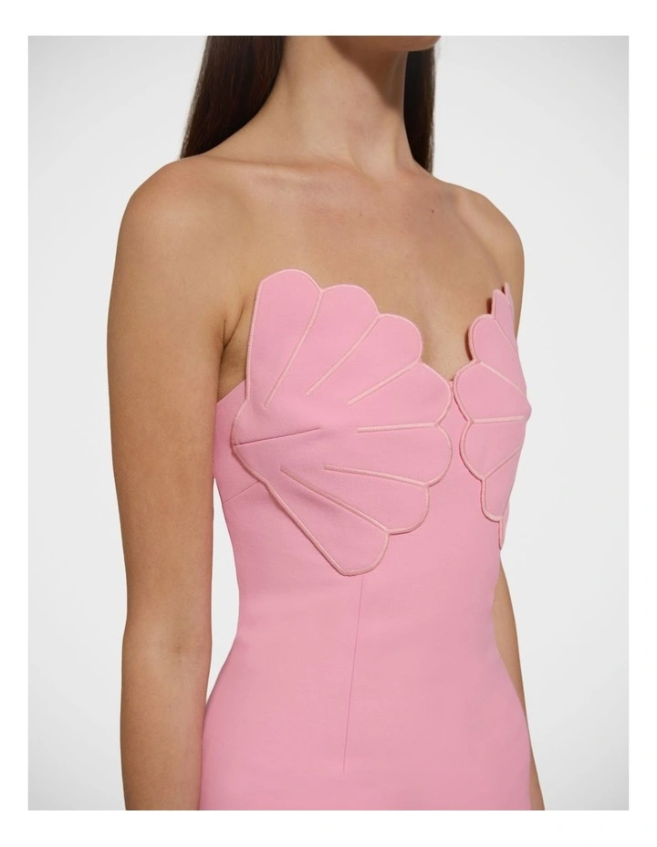 Kimora Shell Strapless Midi image 3