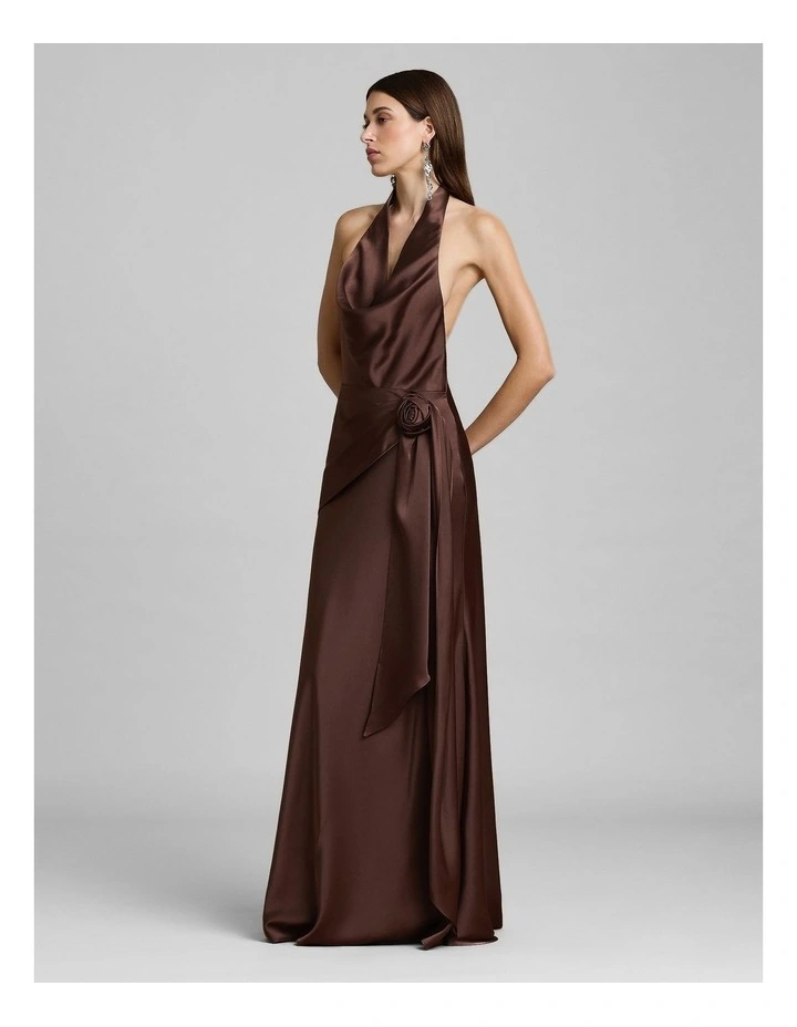 Rozalia Dress in Brown image 5