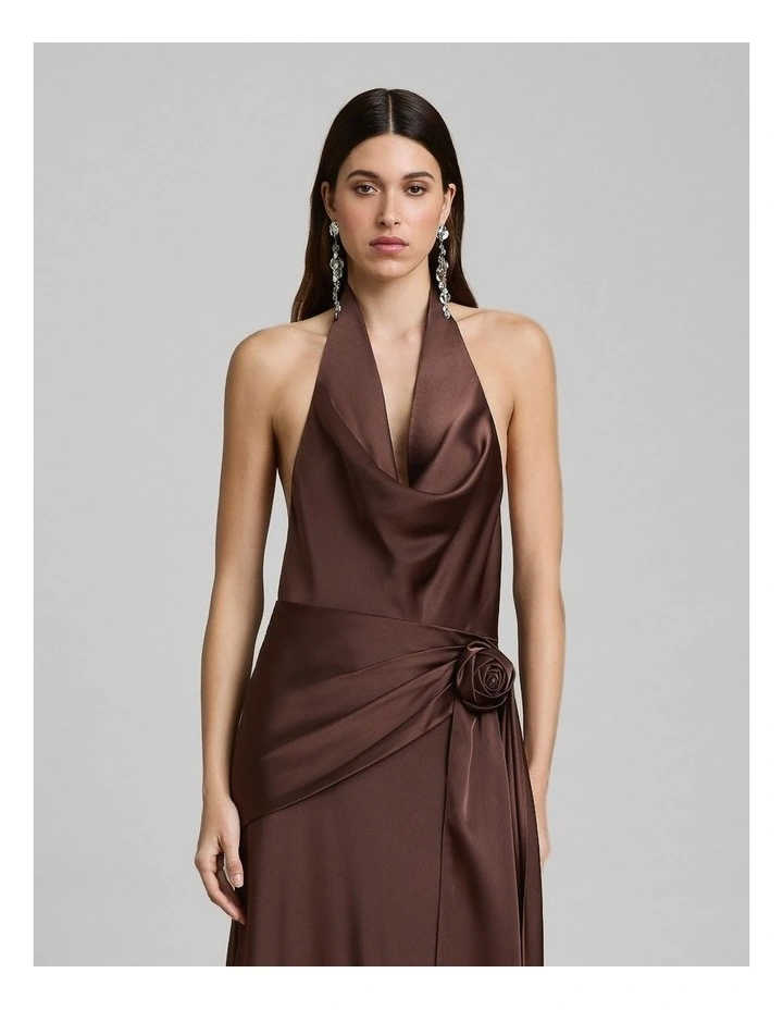 Rozalia Dress in Brown image 6