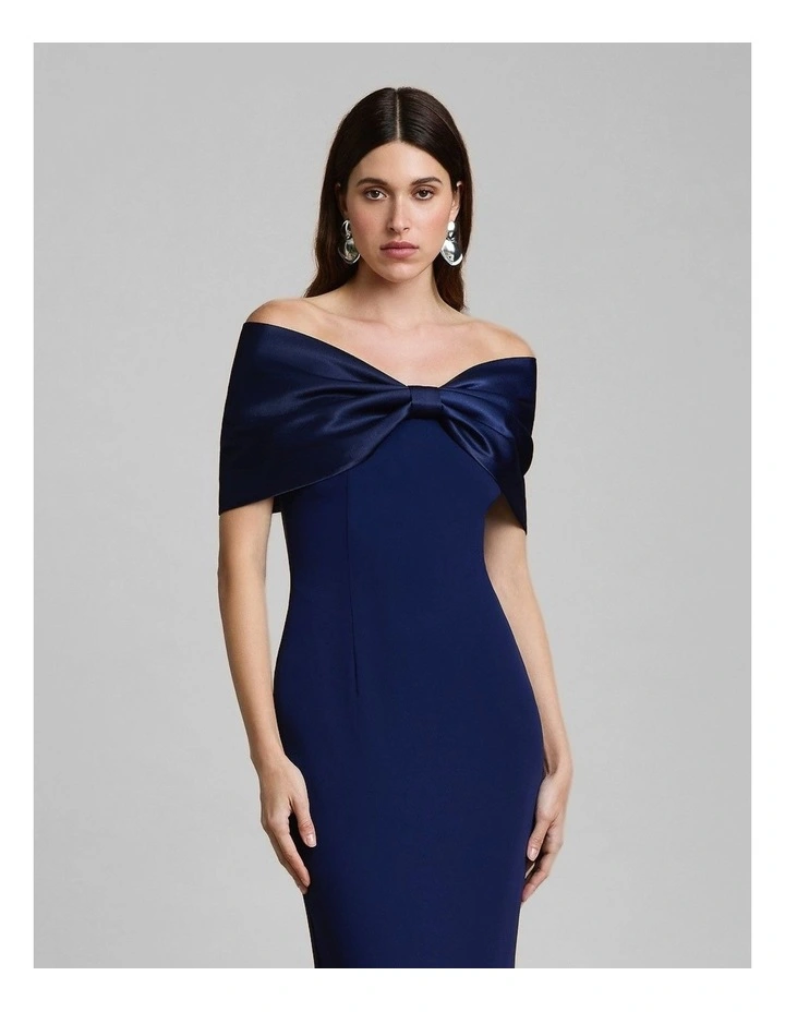 Belluno Dress in Navy image 4
