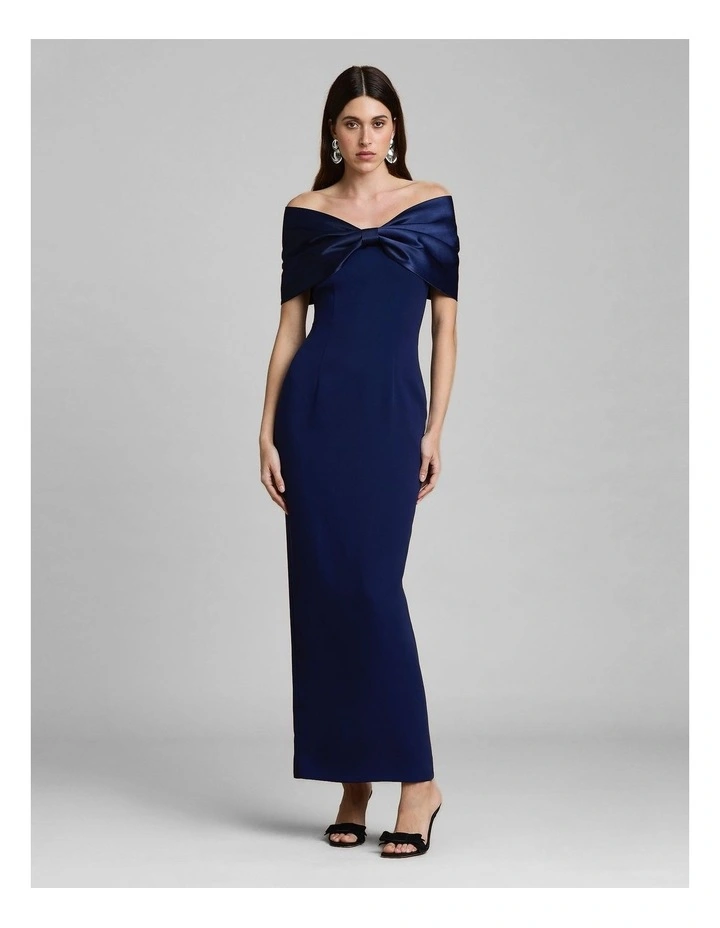 Belluno Dress in Navy image 5