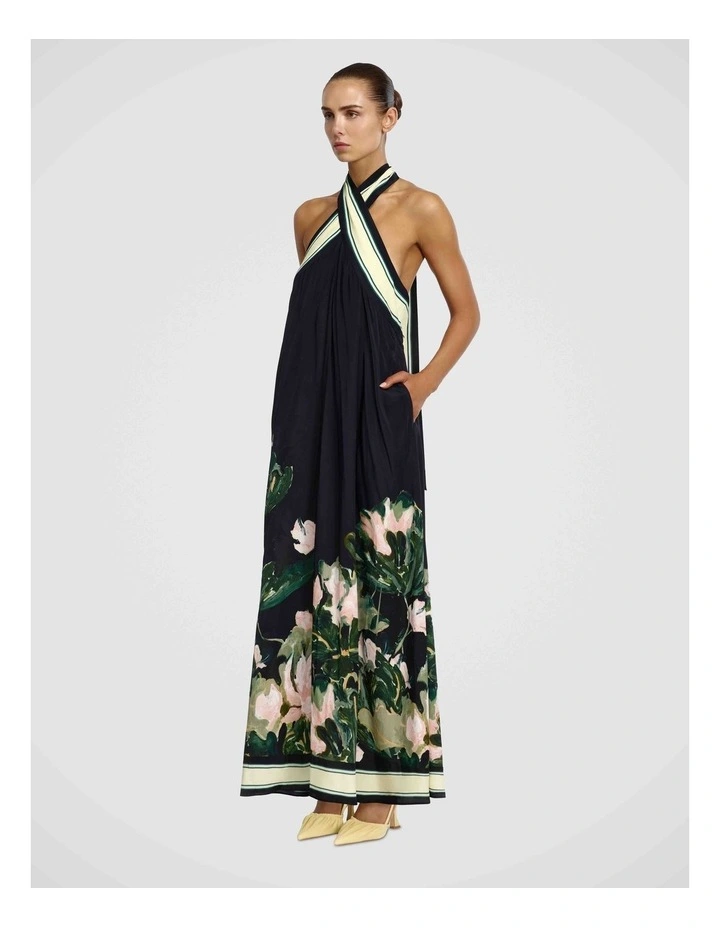 Garie Maxi Dress in Black image 3