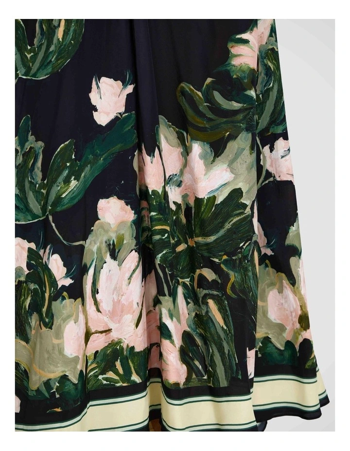Garie Maxi Dress in Black image 4