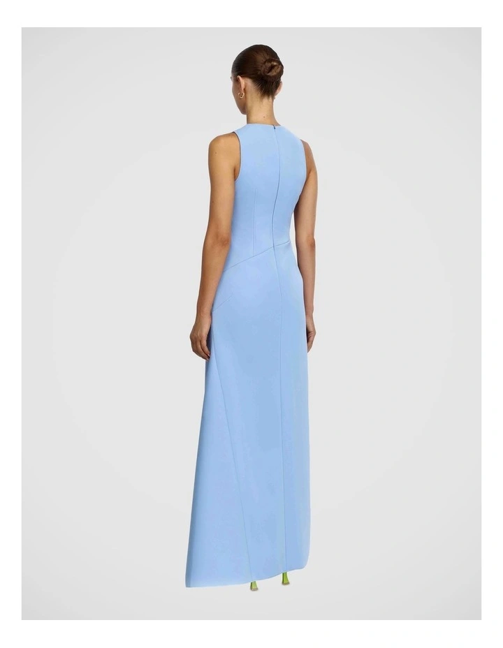 Pellat Maxi Dress in Light Blue image 2