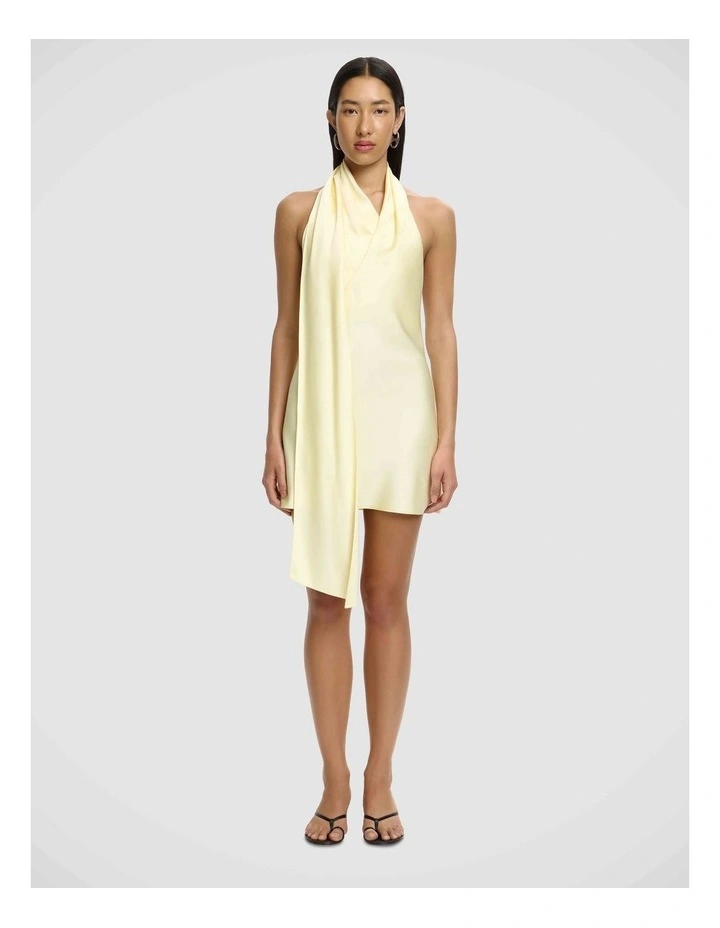 Daira Mini Dress in Cream image 1