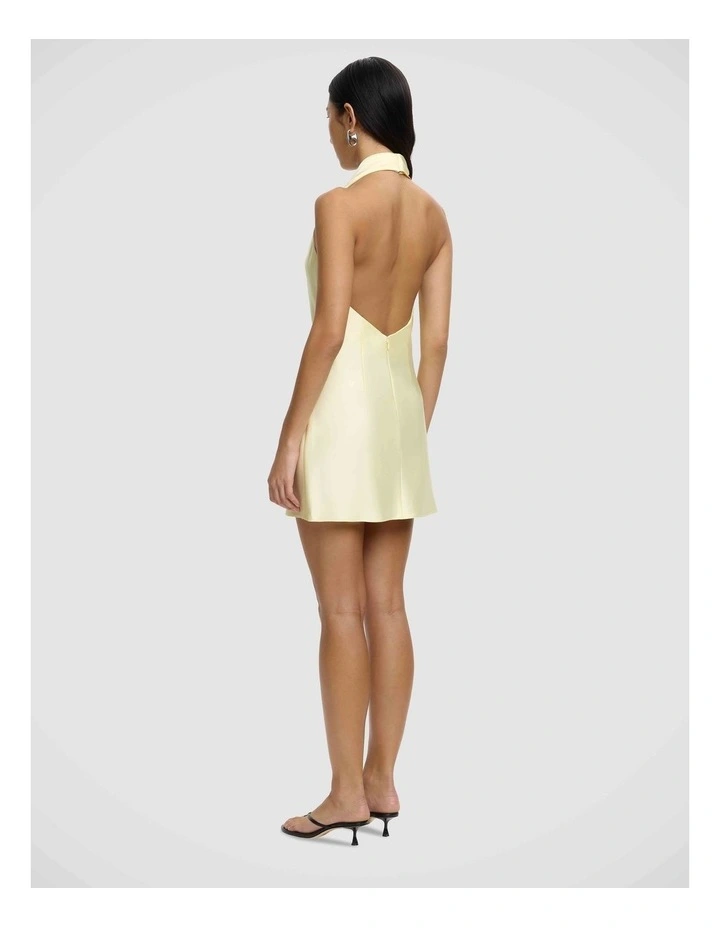Daira Mini Dress in Cream image 2
