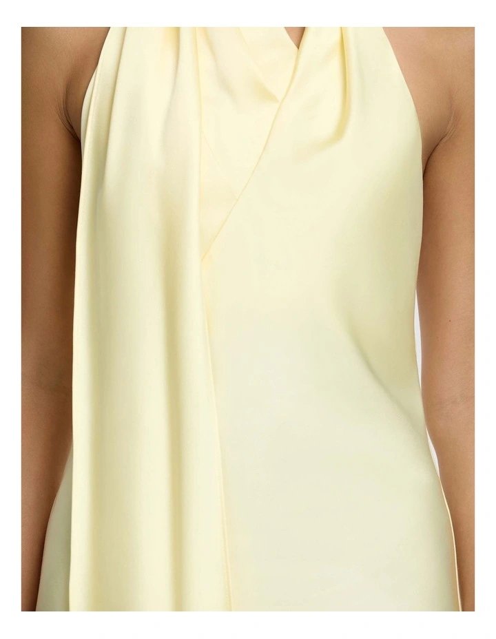 Daira Mini Dress in Cream image 4