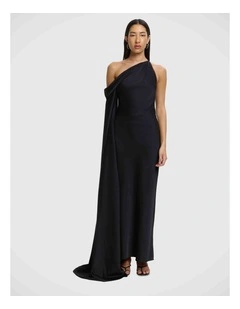 Daira Long Sleeve Dress in Black
