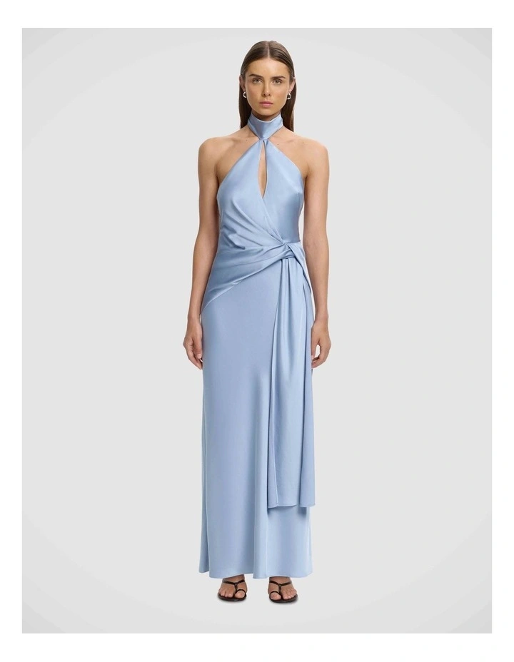 Daira Maxi Dress in Steel image 1