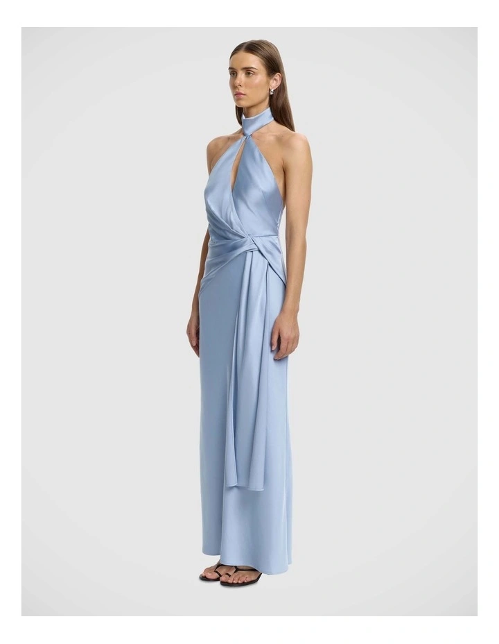 Daira Maxi Dress in Steel image 3