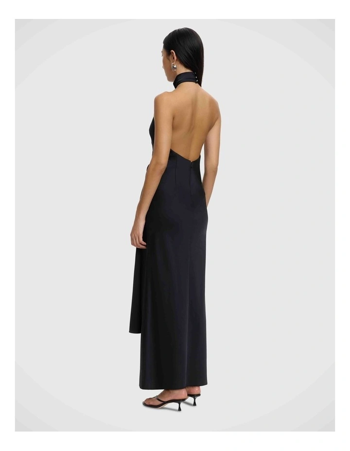 Daira Maxi Dress in Black image 2