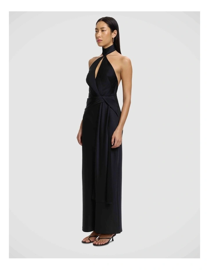 Daira Maxi Dress in Black image 3