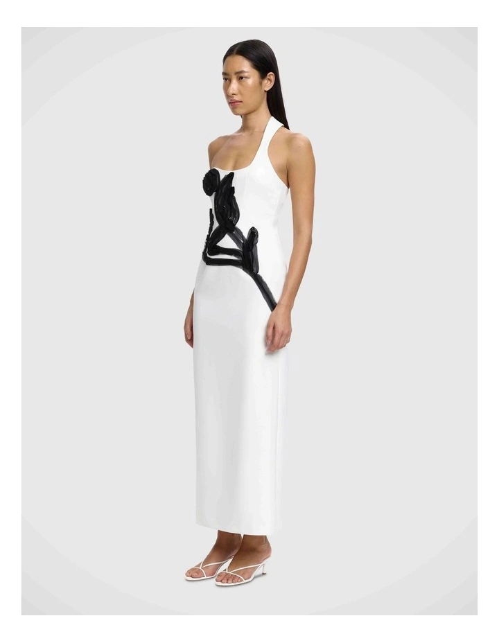 Reina Maxi Dress in Ivory image 3