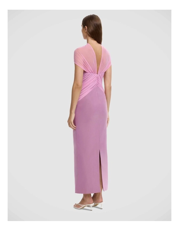 Alyth Maxi Dress in Pop Pink image 2