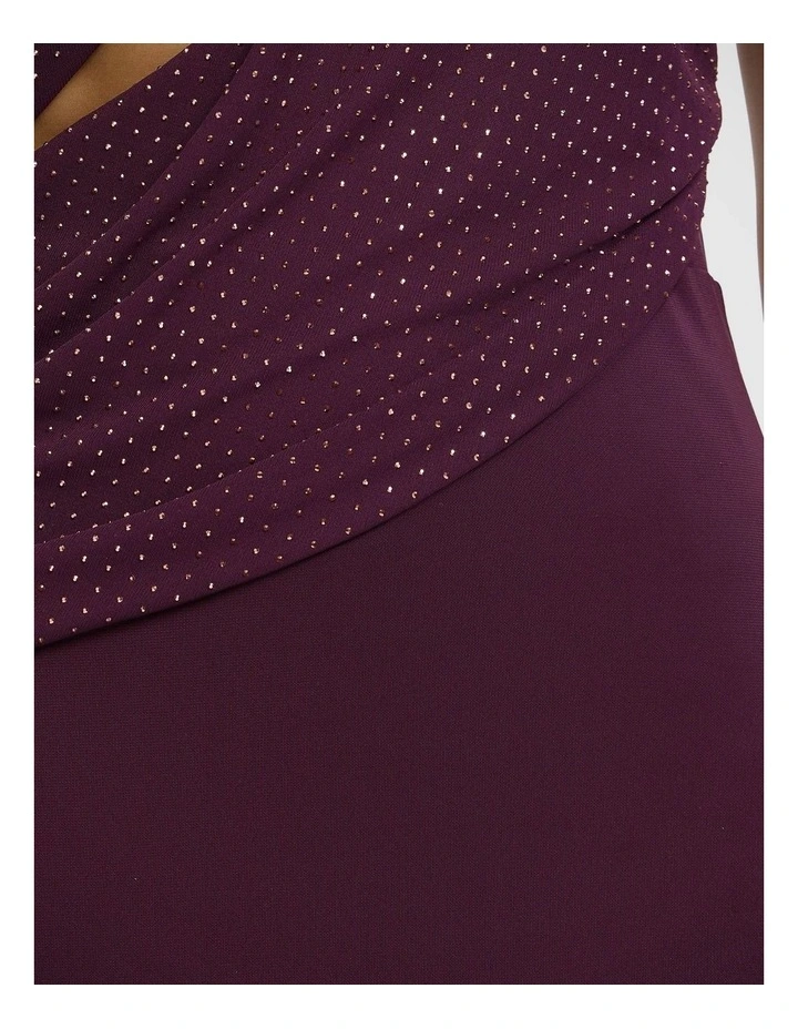 Harriett Maxi Dress in Eggplant image 4
