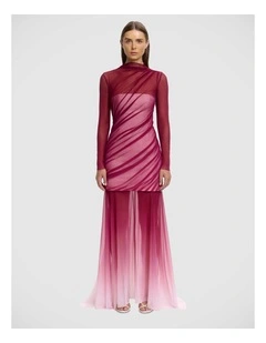 Alyth Gown in Berry Melt