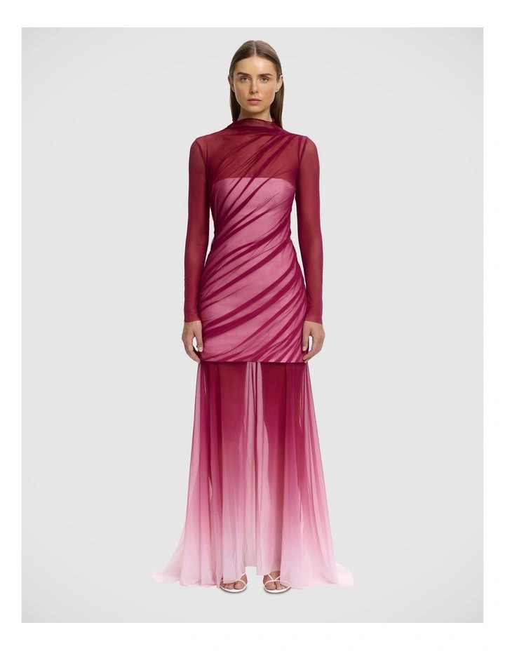 Alyth Gown in Berry Melt image 1