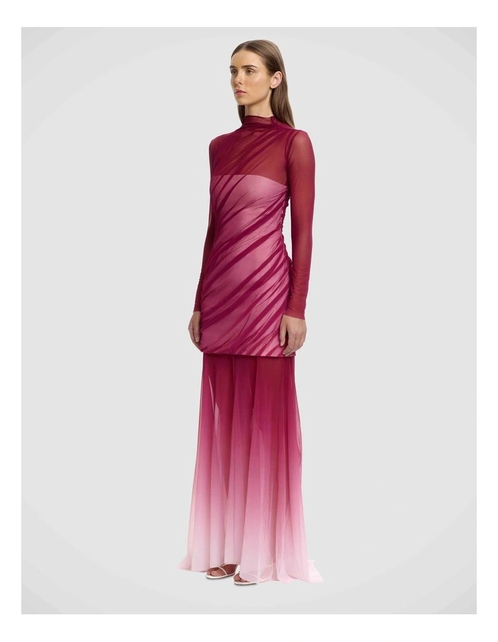 Alyth Gown in Berry Melt image 3